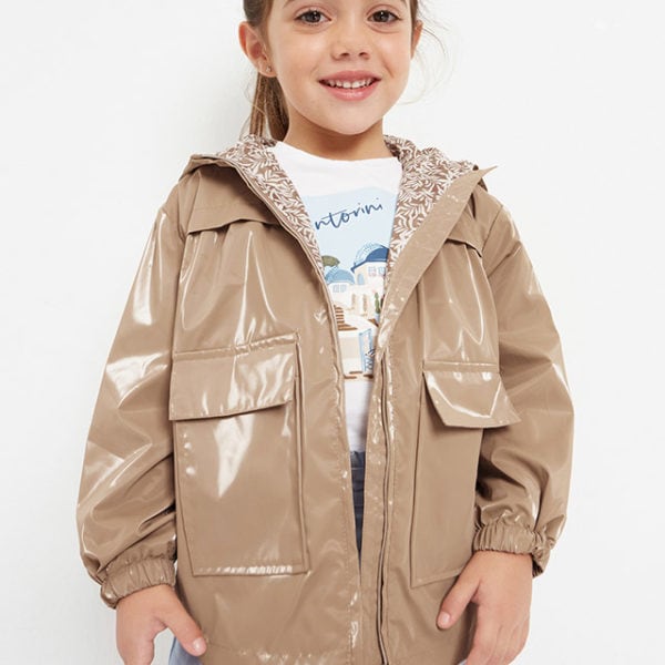 Mayoral Παιδικό Μπουφάν για Κορίτσι Καμήλο 23-03445-052
