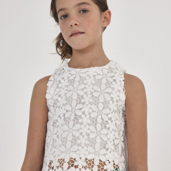 Mayoral Παιδική Μπλούζα για Κορίτσι Εκρού  23-06064-078
