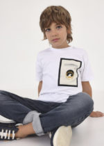 Mayoral Παιδική Μπλούζα για Αγόρι Λευκό  23-06072-011 - Image 2