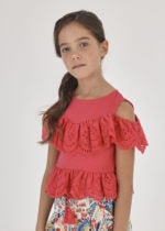 Mayoral Παιδική Μπλούζα για Κορίτσι Άλικο 23-06195-077