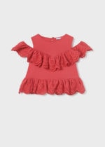 Mayoral Παιδική Μπλούζα για Κορίτσι Άλικο 23-06195-077 - Image 4