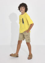 Mayoral Παιδική Βερμούδα για Αγόρι Μπεζ Σκούρο 23-06262-023 - Image 2