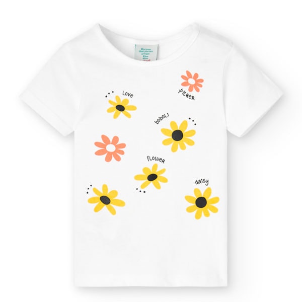 Boboli Παιδική Μπλούζα για Κορίτσι Λευκή 236023-1100