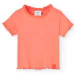 Boboli Παιδική Μπλούζα για Κορίτσι Πορτοκαλί 296030-5104