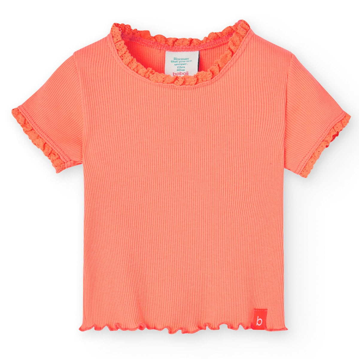 2960305104_a Boboli Παιδική Μπλούζα για Κορίτσι Πορτοκαλί 296030-5104 - Image 1