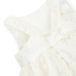 Boboli Παιδικό Φόρεμα Τούλι για Κορίτσι Εκρού 706014-1111 - Image 4