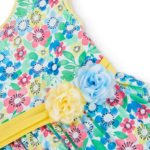 Boboli Παιδικό Φόρεμα Σατέν για Κορίτσι Φλοράλ 706115-9093 - Image 3