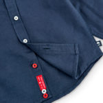 Boboli Παιδικό Πουκάμισο Λινό για Αγόρι Navy Blue 736039-2440 - Image 4
