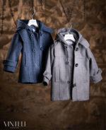 Vinteli Βαπτιστικό Παλτό για Αγόρι Γκρι 9111