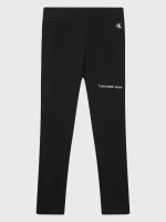 Calvin Klein Kids Παιδικό Κολάν CKJ LOGO LEGGING για Κορίτσι Μαύρο IG0IG01510-BEH