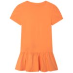 Marc Jacobs Παιδικό Κοντομάνικο  Φόρεμα για Κορίτσι Πορτοκαλί W12430-42E - Image 2