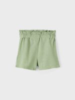 Name It Παιδικό Σορτς Λινό για Κορίτσι Λαδί 13214244