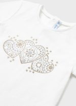 Mayoral Βρεφική Μπλούζα για Κορίτσι Λευκό  23-00105-042 - Image 3