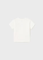 Mayoral Βρεφική Μπλούζα για Αγόρι  Κρεμ 23-00106-069 - Image 2