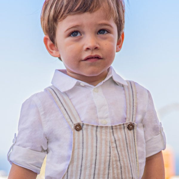 Mayoral Βρεφικό Πουκάμισο για Αγόρι Λευκό  23-00117-040