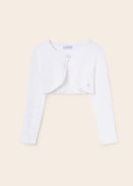 Mayoral Παιδική Ζακέτα για Κορίτσι Λευκό  23-00332-095