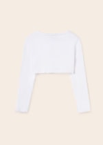 Mayoral Παιδική Ζακέτα για Κορίτσι Λευκό  23-00332-095 - Image 2