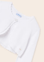 Mayoral Παιδική Ζακέτα για Κορίτσι Λευκό  23-00332-095 - Image 3