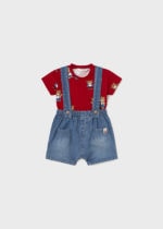 Mayoral Βρεφικό Σετ για Αγόρι Κόκκινο  23-01266-058 - Image 3