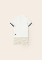 Mayoral Βρεφικό Σετ για Αγόρι Μπεζ 23-01296-073