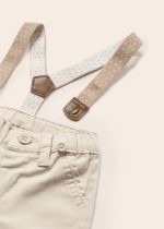 Mayoral Βρεφικό Παντελόνι για Αγόρι Μπεζ 23-01510-051 - Image 5