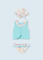 Mayoral Βρεφικό Μαγιό για Κορίτσι Τιρκουάζ 23-01692-050 - Image 3