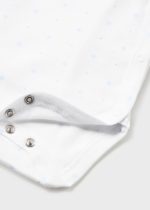 Mayoral Βρεφικά Φορμάκια για Αγόρι Λευκό-Γαλάζιο 23-01748-022 - Image 3