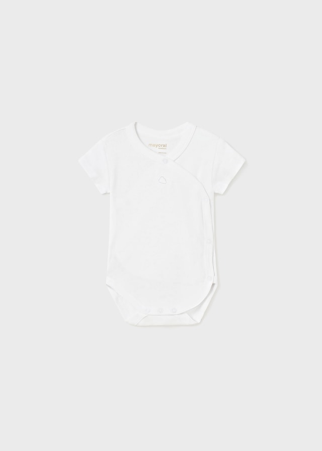 23-01748-024-L-4 Mayoral Βρεφικά Φορμάκια για Αγόρι Λευκό 23-01748-024 - Image 1