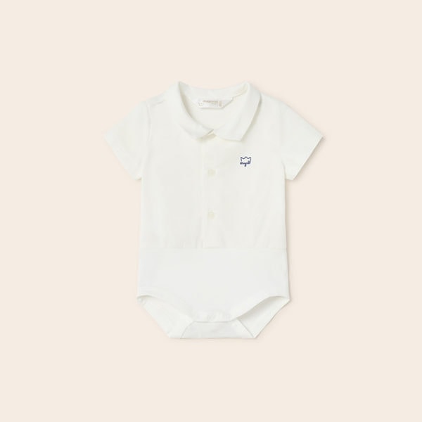 Mayoral Βρεφικό Πουκάμισο για Αγόρι Λευκό  23-01765-089