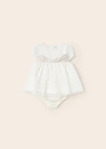 Mayoral Βρεφικό Φόρεμα για Κορίτσι Εκρού  23-01811-083 - Image 2