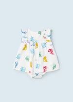 Mayoral Βρεφικό Φόρεμα για Κορίτσι Τιρκουάζ 23-01828-041 - Image 2