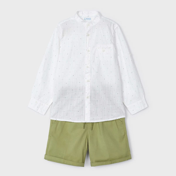 Mayoral Παιδικό Σετ για Αγόρι Χακί 23-03242-019