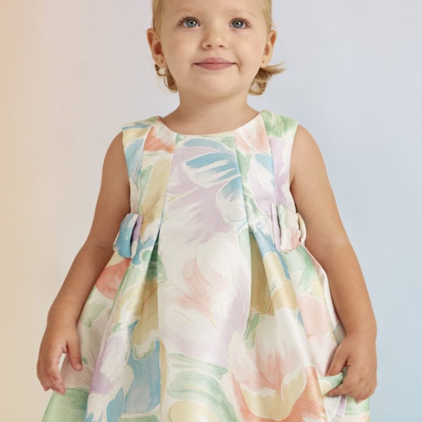 Abel & Lula Βρεφικό Φόρεμα για Κορίτσι Ροδακινί 23-05010-066