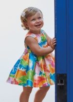 Abel & Lula Βρεφικό Φόρεμα για Κορίτσι Τιρκουάζ 23-05010-067