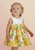 Abel & Lula Βρεφικό Φόρεμα για Κορίτσι Λεμονί 23-05017-079