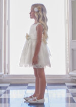 Abel & Lula Παιδικό Φόρεμα για Κορίτσι Λευκό  23-05022-096