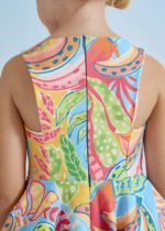 Abel & Lula Παιδικό Φόρεμα για Κορίτσι Λάιμ 23-05057-008 - Image 3