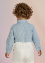 Abel & Lula Βρεφικό Πουκάμισο για Αγόρι Γαλάζιο  23-05118-006 - Image 2