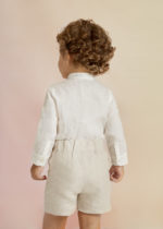 Abel & Lula Βρεφική Βερμούδα για Αγόρι Μπεζ 23-05225-026 - Image 3