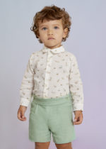 Abel & Lula Βρεφική Βερμούδα για Αγόρι Φυστικί  23-05225-027