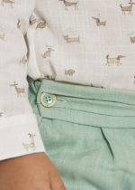 Abel & Lula Βρεφική Βερμούδα για Αγόρι Φυστικί  23-05225-027 - Image 3