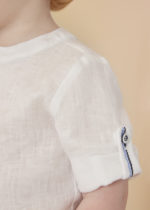 Abel & Lula Βρεφικό Σετ για Αγόρι Λευκό-Μπλέ 23-05229-063 - Image 3