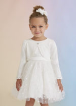 Abel & Lula Παιδικό Μπολερό για Κορίτσι Λευκό  23-05351-030