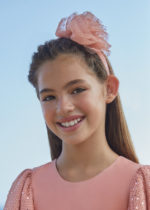 Abel & Lula Παιδική Στεκα λουλουδι τουλι  για Κορίτσι Ροζ  23-05436-089