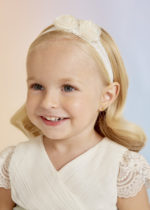 Abel & Lula Βρεφική Κορδελα δαντελα για Κορίτσι Εκρού  23-05443-010