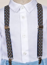 Abel & Lula Βρεφικές Τιράντες ελαστικες λογκο για Αγόρι Ναυτικό Μπλε  23-05445-039 - Image 5