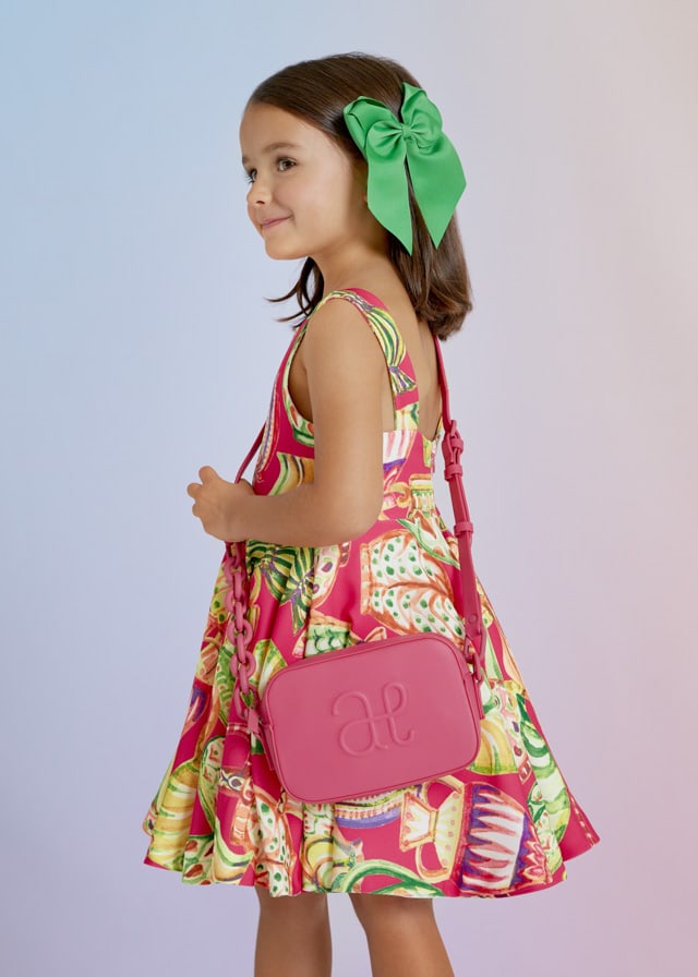 23-05451-025-L-2 Abel & Lula Παιδικές Τσάντες για Κορίτσι Φούξια 23-05451-025 - Image 1
