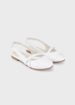 Mayoral Παιδική Μπαλαρινα ανοιχτη για Κορίτσι Λευκό  23-43439-093 – Bild 4