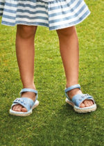 Mayoral Παιδικά Σανδάλια γιουτα πετρες  για Κορίτσι Τζιν 23-43465-054