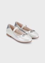 Mayoral Παιδική Μπαλαρινα αμπιγε  για Κορίτσι Ασημί  23-47431-070 - Image 3